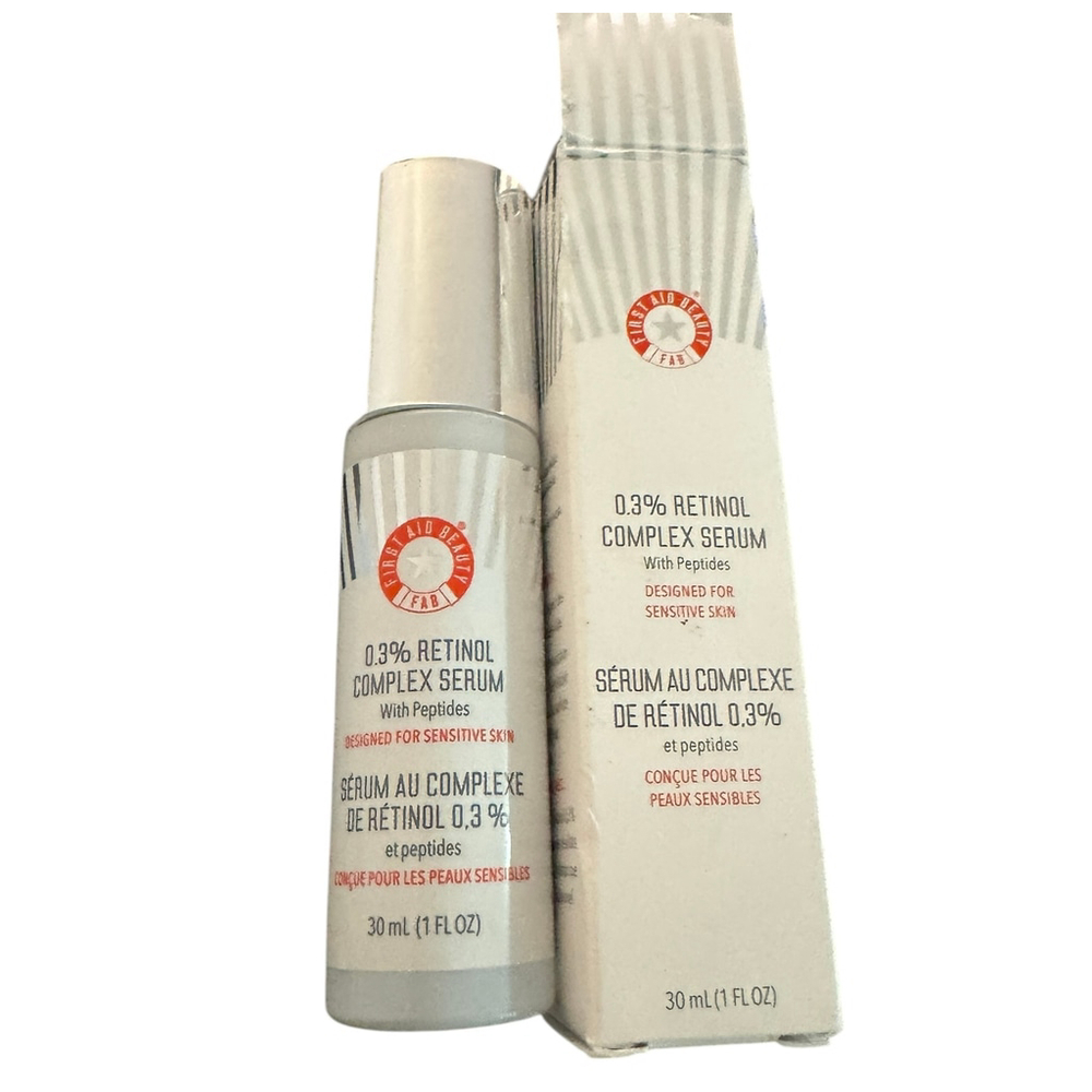 New First Aid Beauty 0.3% Retinol Complex Serum 1 Fl Oz